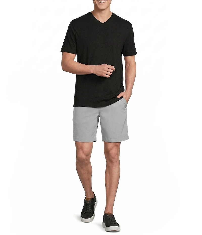 Cremieux Blue Label Jersey Knit Short Sleeve V-Neck T-Shirt