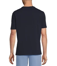 Cremieux Blue Label Jersey Knit Short Sleeve V-Neck T-Shirt