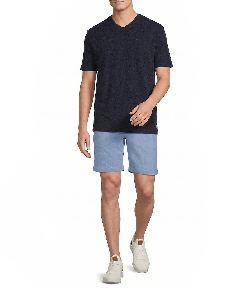 Cremieux Blue Label Jersey Knit Short Sleeve V-Neck T-Shirt