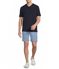 Cremieux Blue Label Jersey Knit Short Sleeve V-Neck T-Shirt