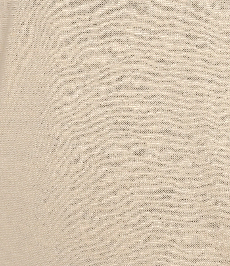 Cremieux Blue Label Key West Collection Short Sleeve Linen Polo Sweater