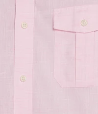 Cremieux Blue Label Key West Collection Solid Long Sleeve Woven Shirt