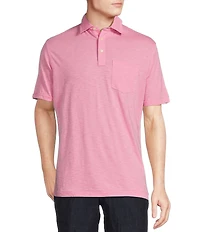 Cremieux Blue Label Key West Collection Solid Short Sleeve Polo Shirt
