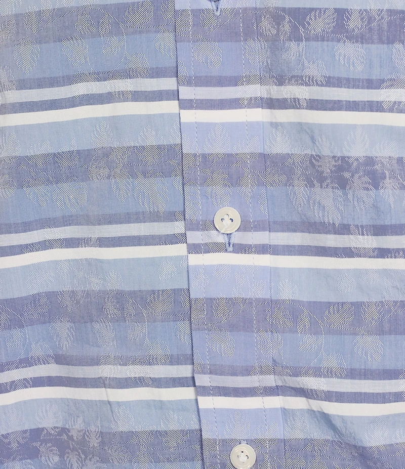 Cremieux Blue Label Key West Collection Stripe Long Sleeve Woven Shirt