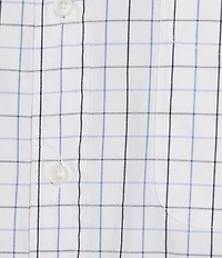 Cremieux Blue Label Large Check Poplin Long Sleeve Woven Shirt