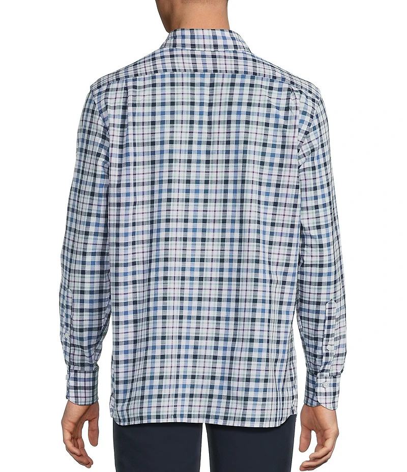 Cremieux Blue Label Large Plaid Long Sleeve Woven Shirt