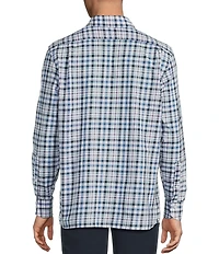 Cremieux Blue Label Large Plaid Long Sleeve Woven Shirt