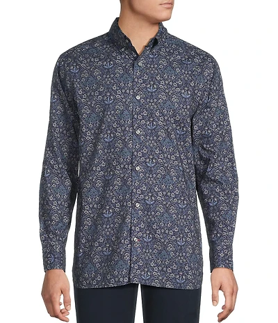 Cremieux Blue Label Liberty Floral Print Long Sleeve Woven Shirt