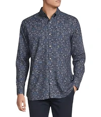 Cremieux Blue Label Liberty Floral Print Long Sleeve Woven Shirt