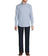 Cremieux Blue Label Lightweight Gingham Oxford Long Sleeve Woven Shirt