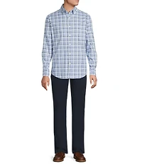 Cremieux Blue Label Lightweight Gingham Oxford Long Sleeve Woven Shirt
