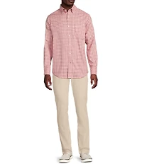 Cremieux Blue Label Lightweight Plaid Oxford Long Sleeve Woven Shirt