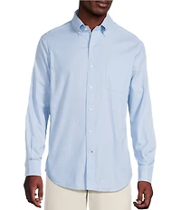 Cremieux Blue Label Lightweight Solid Oxford Long Sleeve Woven Shirt