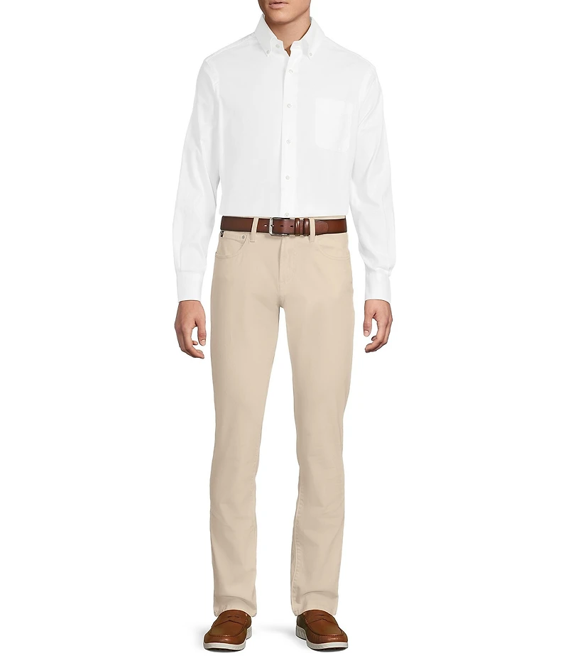 Cremieux Blue Label Lightweight Solid Oxford Long Sleeve Woven Shirt