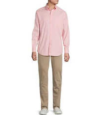 Cremieux Blue Label Lightweight Solid Oxford Long Sleeve Woven Shirt