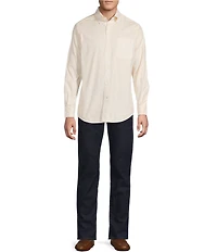 Cremieux Blue Label Lightweight Stripe Oxford Long Sleeve Woven Shirt