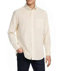 Cremieux Blue Label Lightweight Stripe Oxford Long Sleeve Woven Shirt