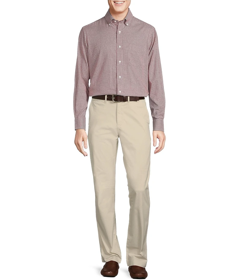 Cremieux Blue Label Long Sleeve Button Down Check Oxford Woven Shirt
