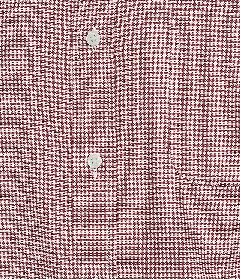 Cremieux Blue Label Long Sleeve Button Down Check Oxford Woven Shirt