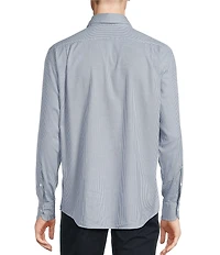 Cremieux Blue Label Long Sleeve Button Down Check Oxford Woven Shirt