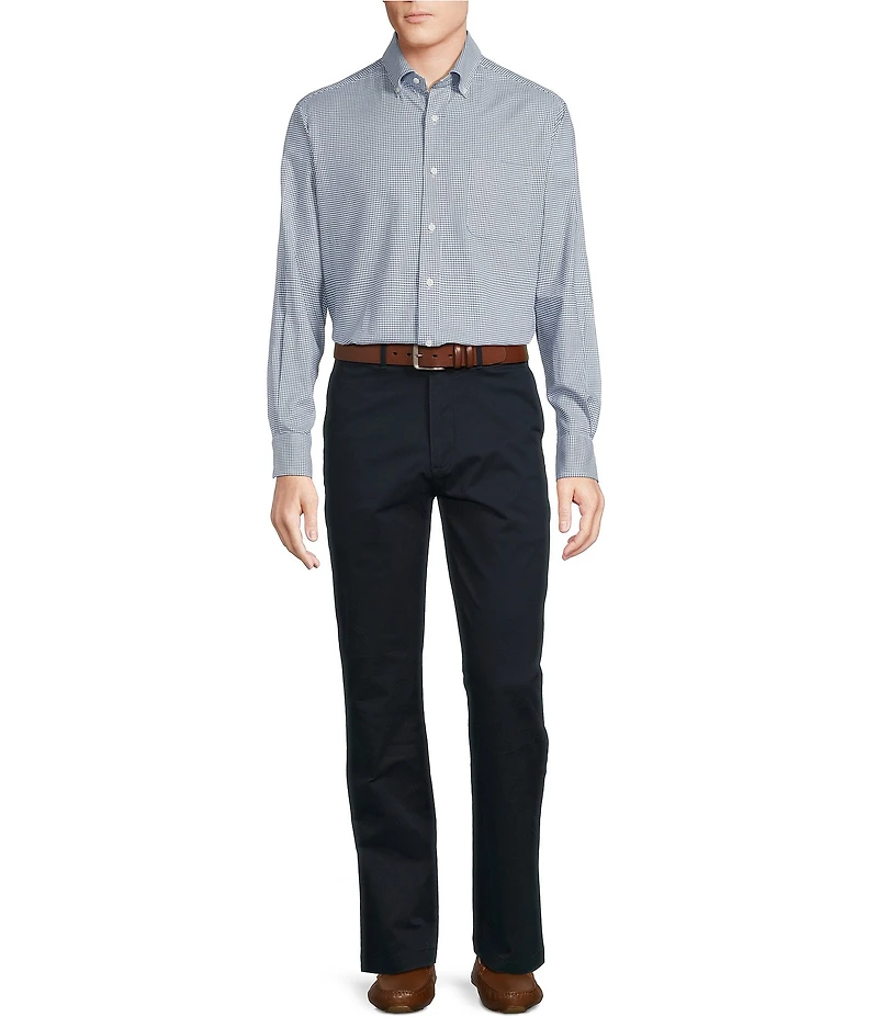 Cremieux Blue Label Long Sleeve Button Down Check Oxford Woven Shirt