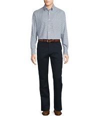 Cremieux Blue Label Long Sleeve Button Down Check Oxford Woven Shirt
