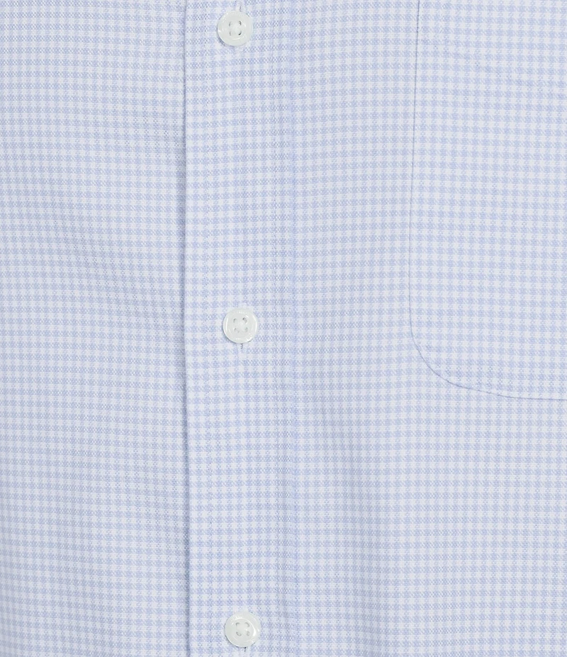 Cremieux Blue Label Long Sleeve Button Down Check Oxford Woven Shirt