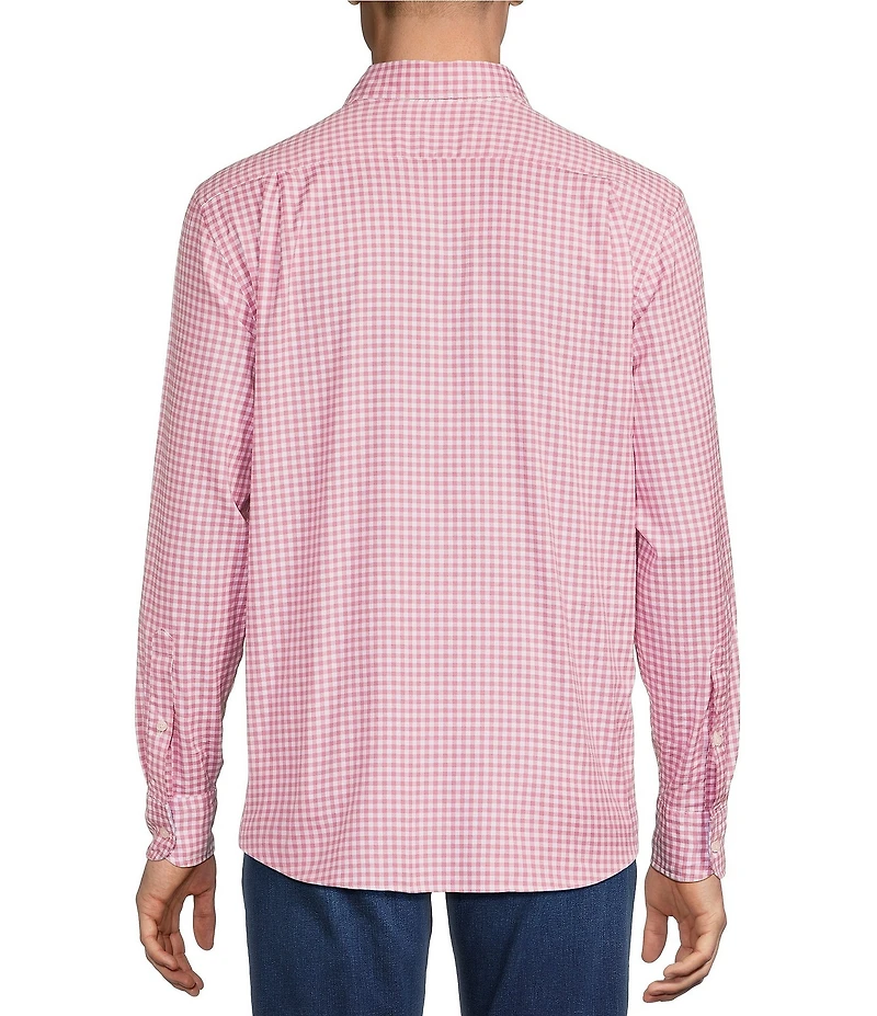 Cremieux Blue Label Long Sleeve Button Down Collar Gingham Oxford Woven Shirt