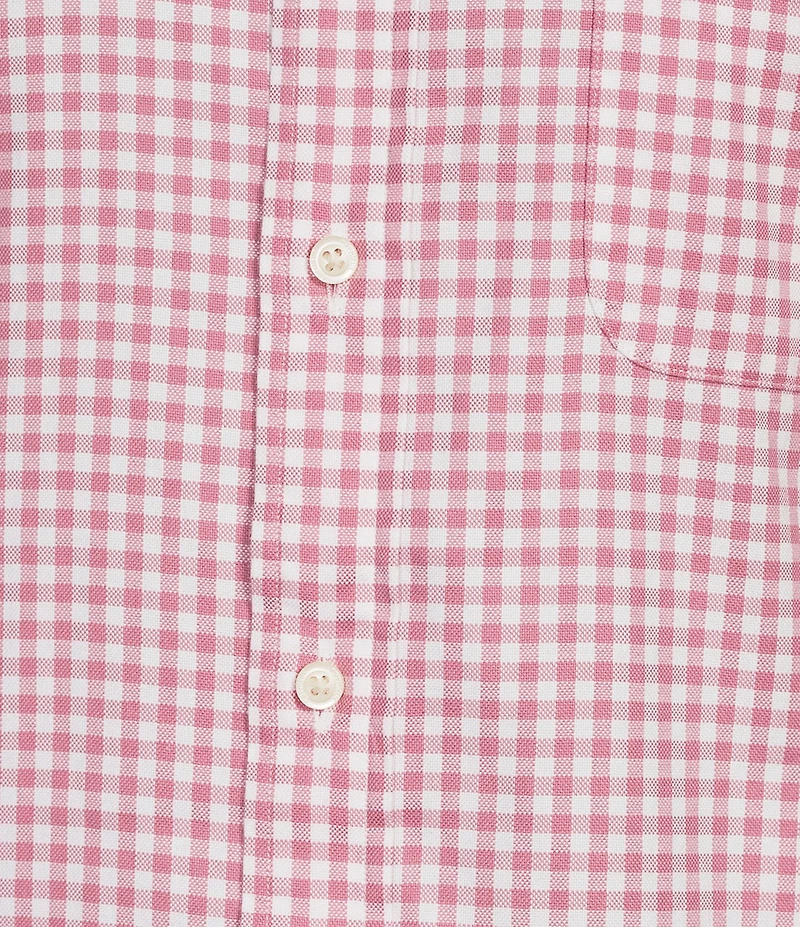 Cremieux Blue Label Long Sleeve Button Down Collar Gingham Oxford Woven Shirt