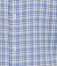 Cremieux Blue Label Long Sleeve Button Down Collar Plaid Woven Shirt