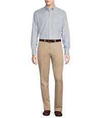Cremieux Blue Label Long Sleeve Button Down Plaid Oxford Woven Shirt