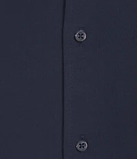 Cremieux Blue Label Long Sleeve Garment Dyed Coat Front Jersey Knit Shirt