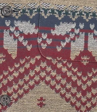 Cremieux Blue Label Long Sleeve Point Tchock Jacquard Shirt Jacket