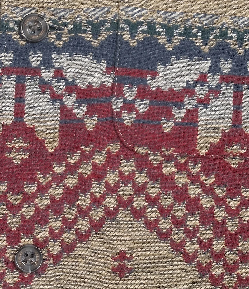 Cremieux Blue Label Chuck Jacquard Shirt Jacket