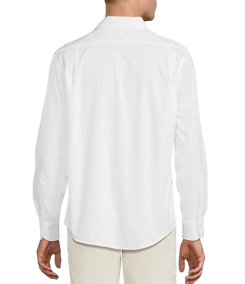 Cremieux Blue Label Long Sleeve Spread Soild BRRR Oxford Woven Shirt