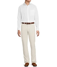Cremieux Blue Label Long Sleeve Spread Soild BRRR Oxford Woven Shirt