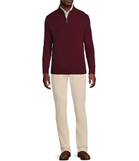 Cremieux Blue Label Luxury Cashmere Quarter-Zip Sweater