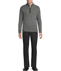 Cremieux Blue Label Luxury Cashmere Quarter-Zip Sweater
