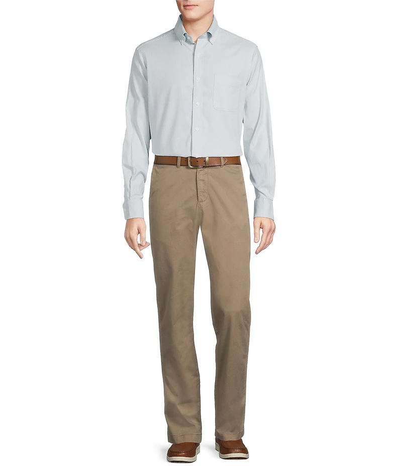 Cremieux Blue Label Madison Classic Comfort Stretch Flat-Front Twill Chino Pants