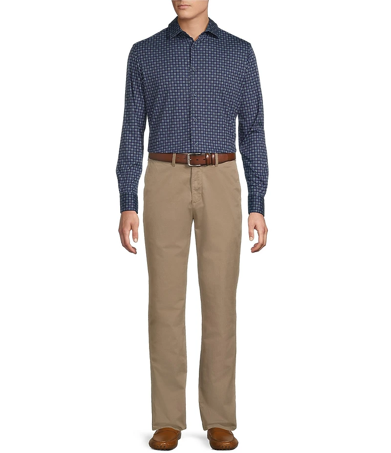 Cremieux Blue Label Madison Classic Comfort Stretch Flat-Front Twill Chino Pants