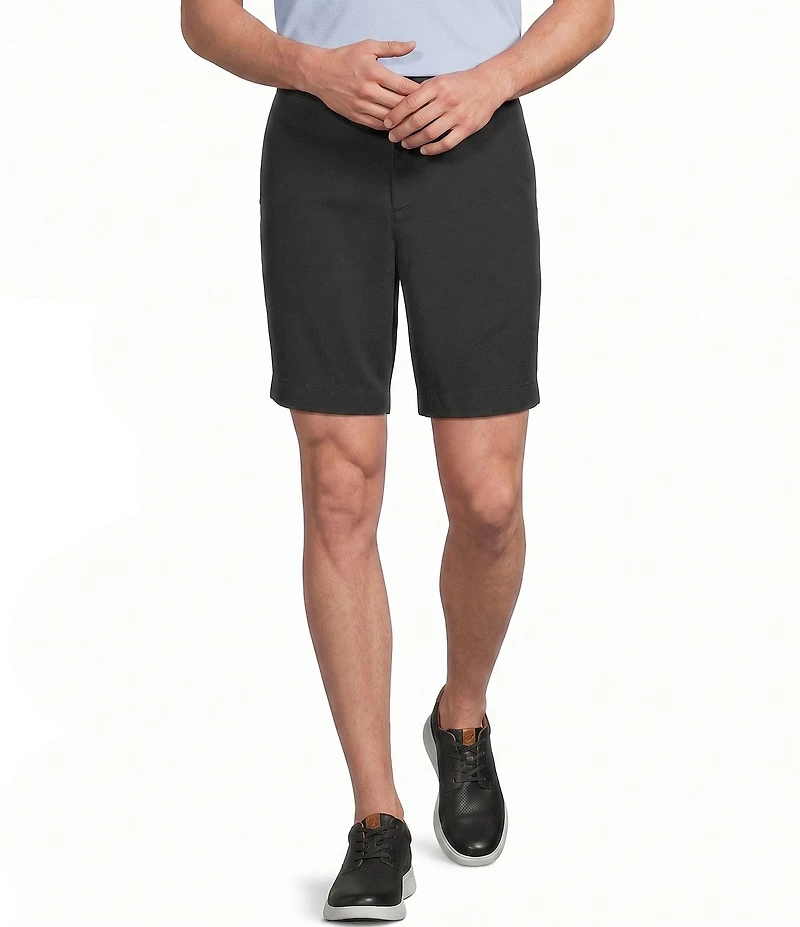 Cremieux Blue Label Madison Classic Fit Flat Front Lightweight 8#double; Inseam Shorts