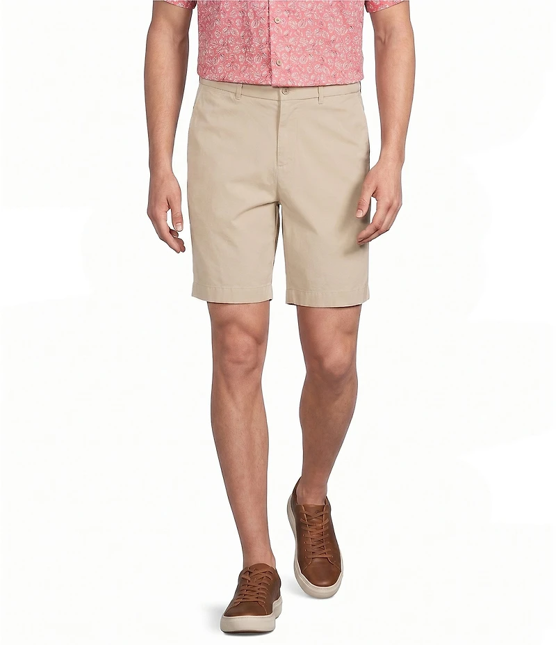 Cremieux Blue Label Madison Classic Fit Flat Front Lightweight 8#double; Inseam Shorts