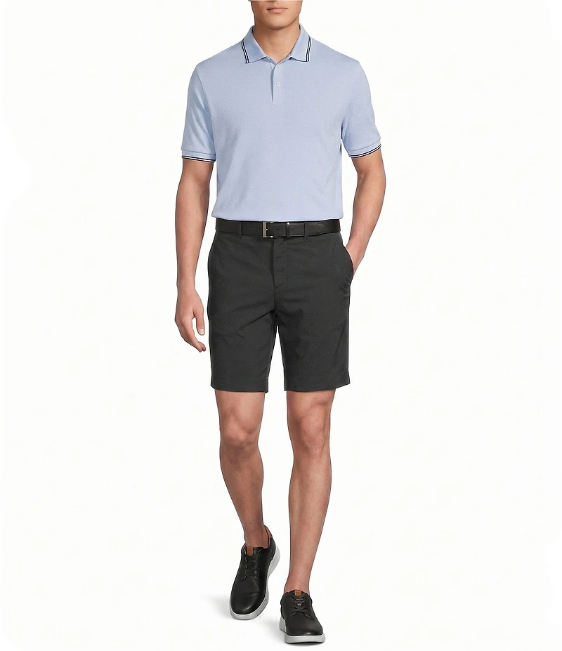 Cremieux Blue Label Madison Classic Fit Flat Front Lightweight 8#double; Inseam Shorts