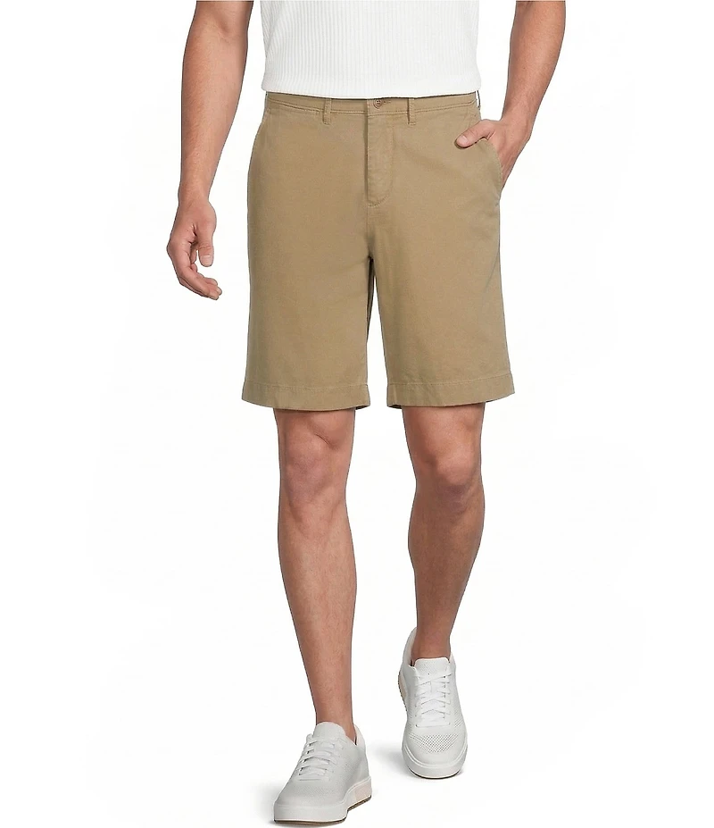 Cremieux Blue Label Madison Classic Fit Flat Front Stretch 9#double; Inseam Shorts