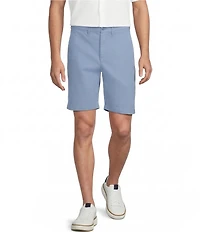 Cremieux Blue Label Madison Classic Fit Flat Front Stretch 9#double; Inseam Shorts