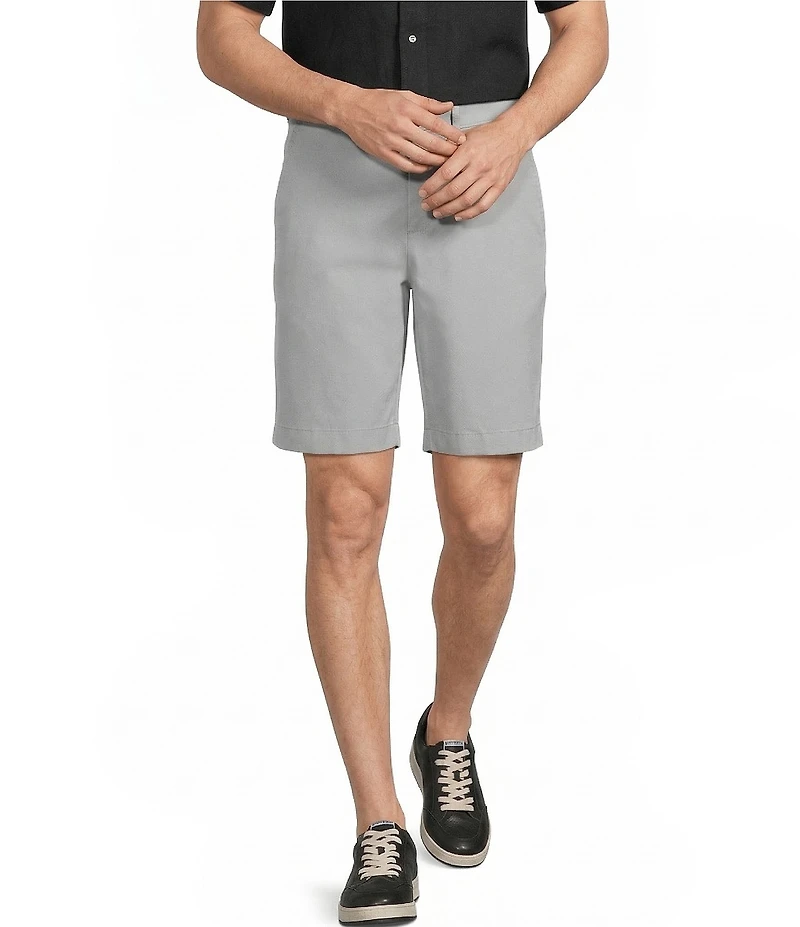 Cremieux Blue Label Madison Classic Fit Flat Front Stretch 9#double; Inseam Shorts