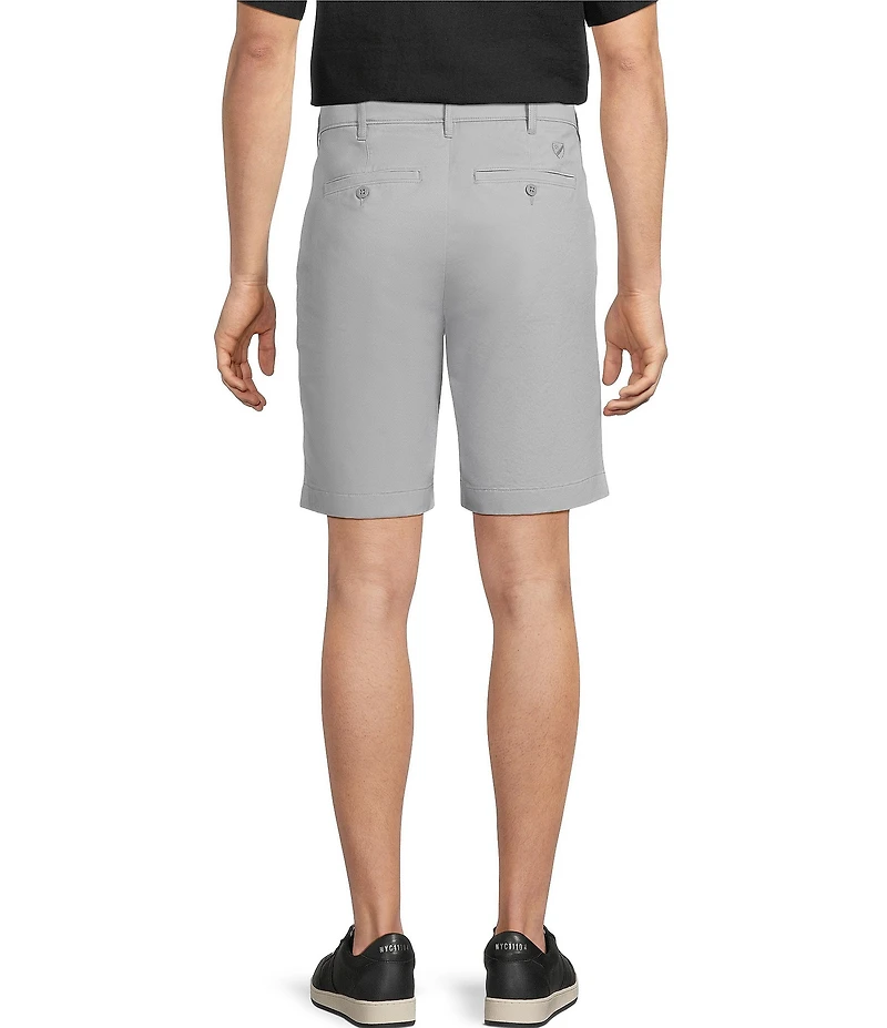 Cremieux Blue Label Madison Classic Fit Flat Front Stretch 9#double; Inseam Shorts