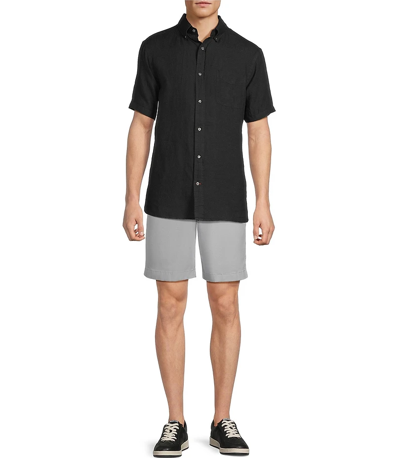 Cremieux Blue Label Madison Classic Fit Flat Front Stretch 9#double; Inseam Shorts