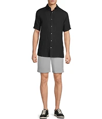 Cremieux Blue Label Madison Classic Fit Flat Front Stretch 9#double; Inseam Shorts