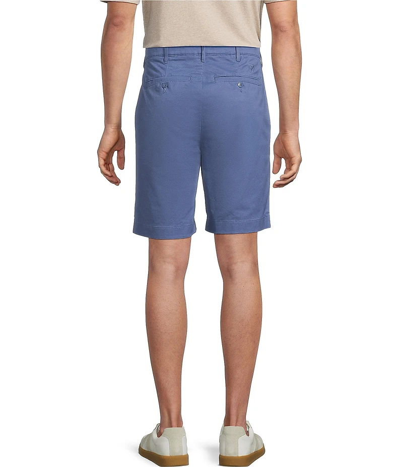 Cremieux Blue Label Madison Classic Fit Flat Front Stretch 9#double; Inseam Shorts